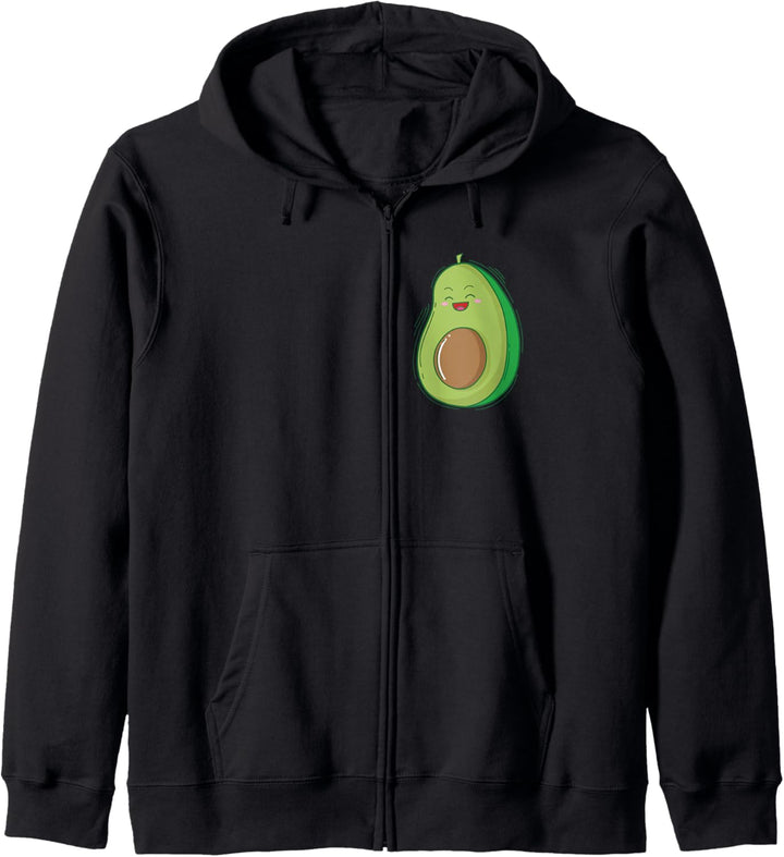 Avocadofrucht jubelt Kapuzenjacke