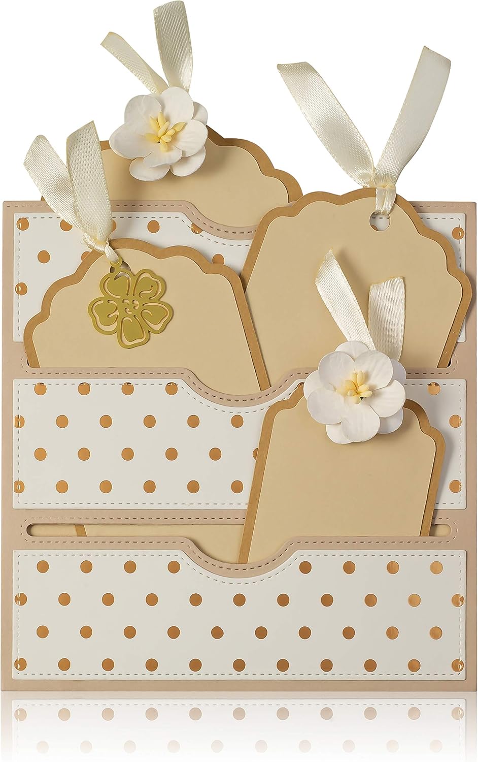 Matty's Crafting Joy Stanz-Set mit genähten Schlitzen, grosse Stanzformen aus Metall, für Kartenhers