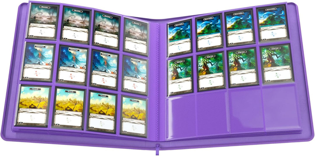 Gamegenic, Zip-Up Album 24-Pocket Purple Violett, Violett