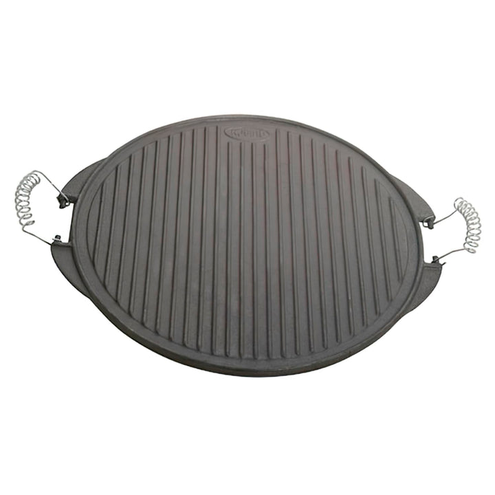 Paella World International Gusseisengrillplatte Light, Schwarz, Ø 25 cm, Ø 25 cm