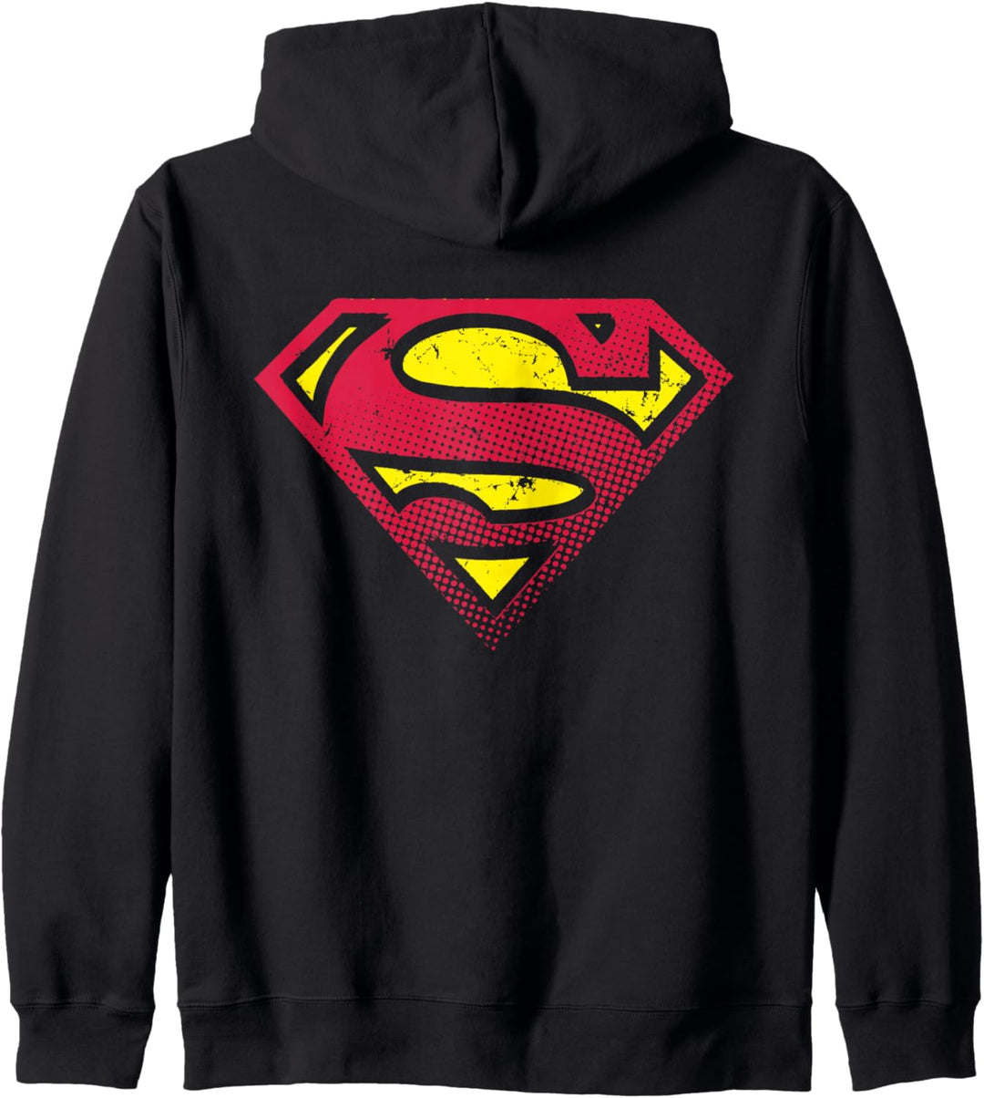 DC Superman Logo Halbton Kapuzenjacke
