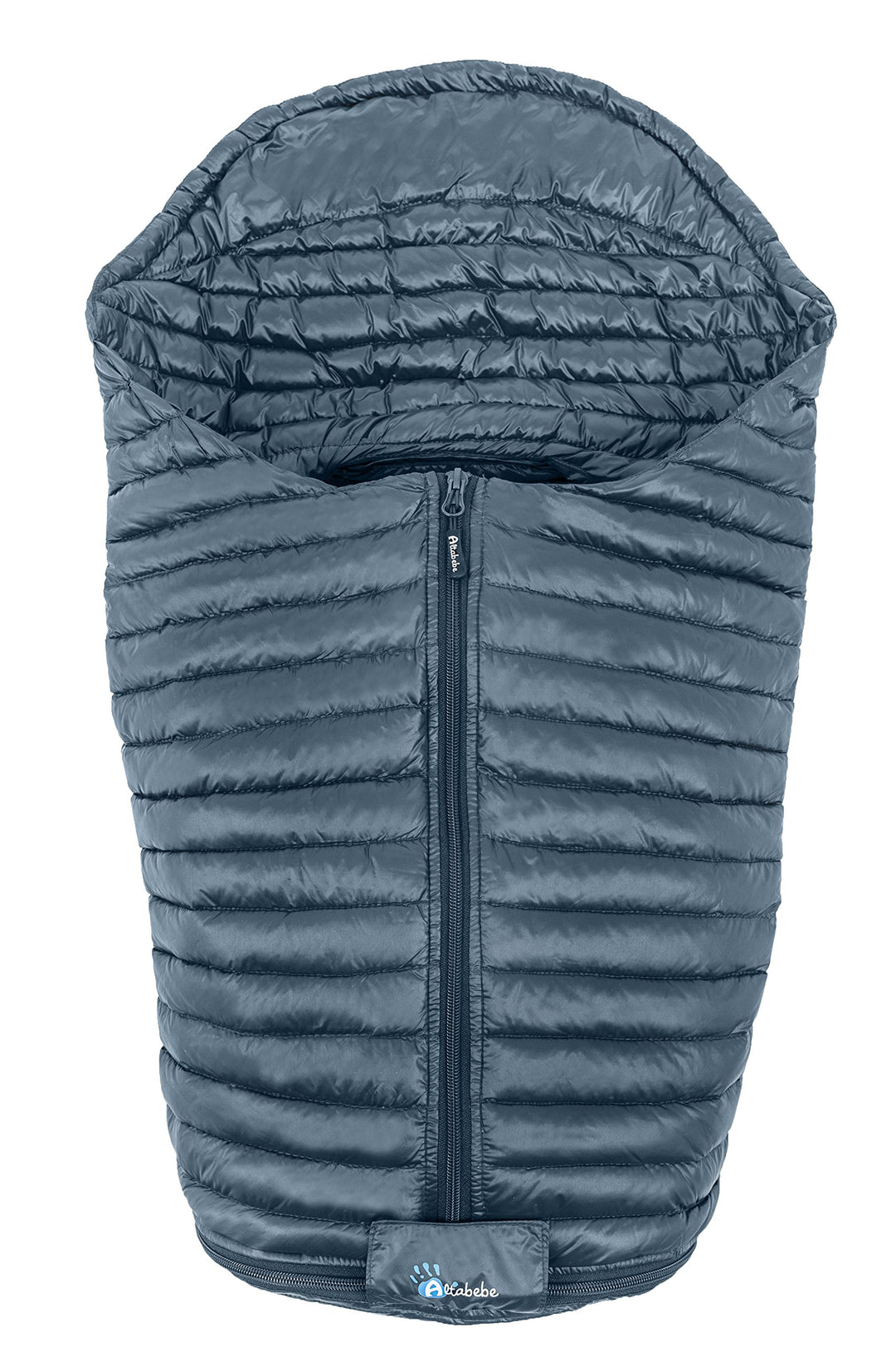 Altabebe MT9003-81 Ultra Light Daunenfusssack für Babyschale, grau / blau, Blau