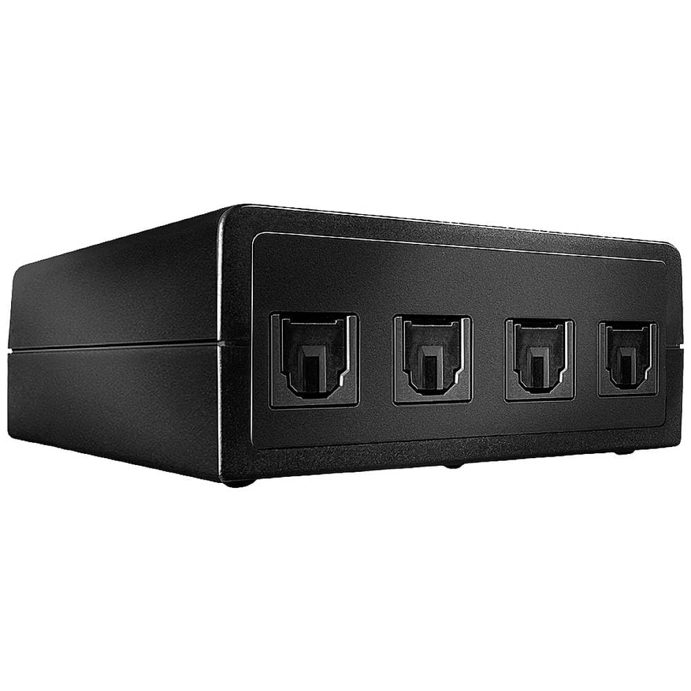 LINDY 70437 Automatischer optischer 4 Port Audio Switch 4porte, 4porte