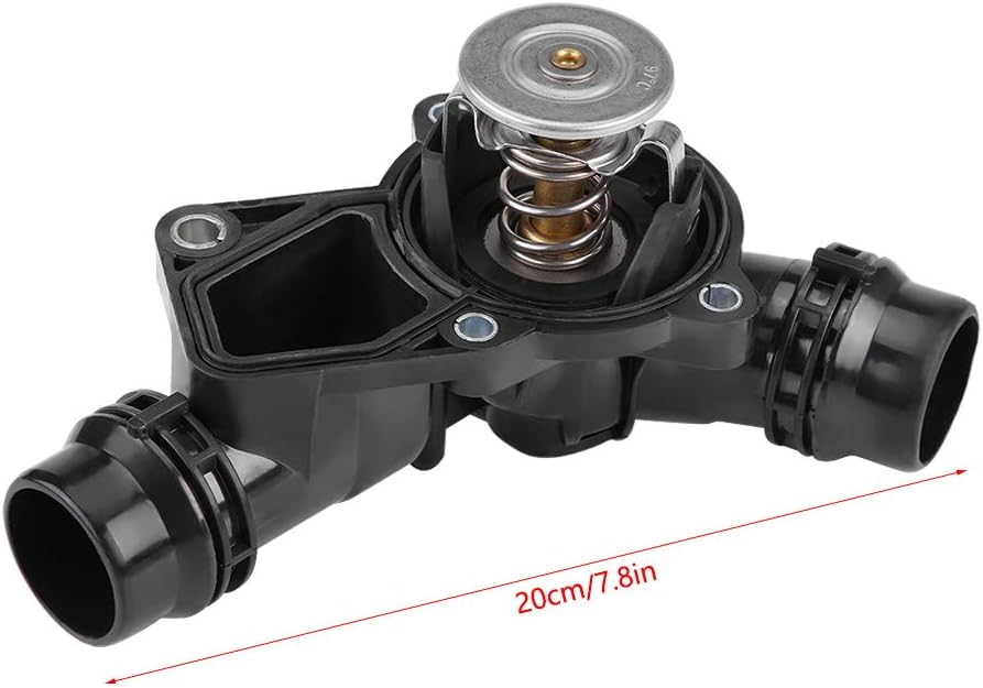 KIMISS Automotor Kühlmittel Thermostat und Gehäuse 11531437040 für E46 E39 X5 X3 Z3 Z4 330i 525i … T