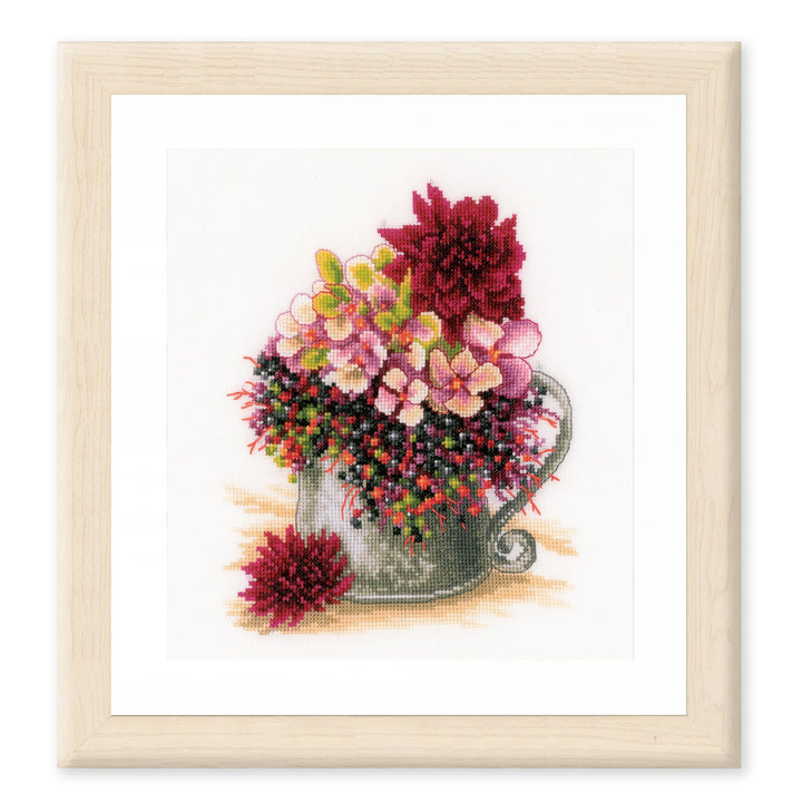 Lanarte PN-0185110 Kreuzstichset, Mehrfarbig, 19x24cm