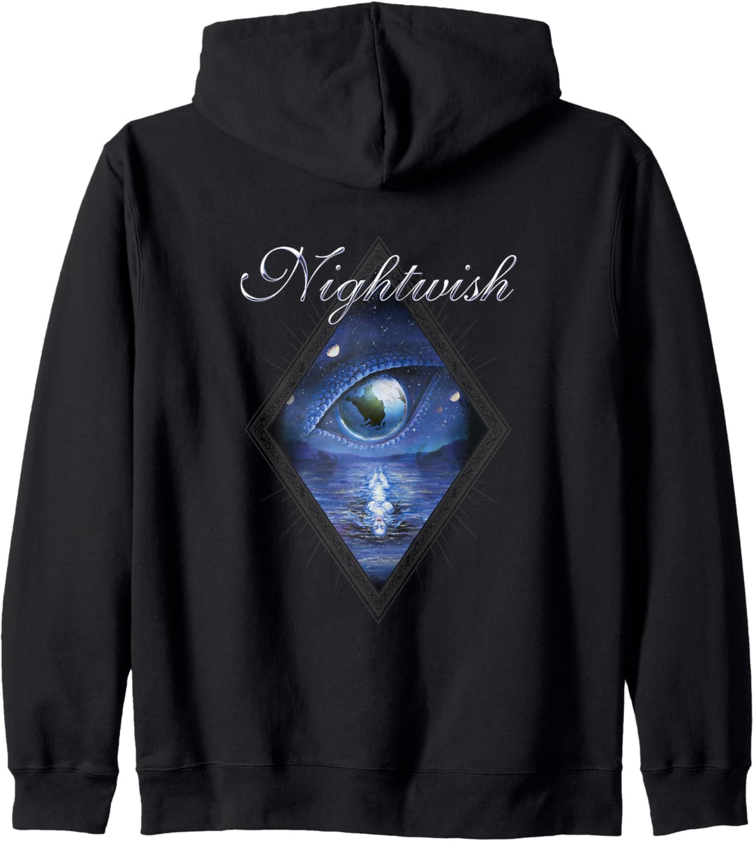 Oceanborn (Albumcover auf der Rückseite) Kapuzenjacke