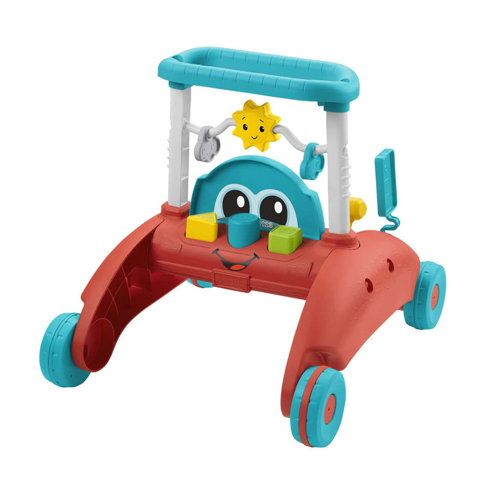 Fisher-Price - 2-Seiten Auto-Lauflernwagen, mitwachsendes interaktives Spiel-Center mit über 50 Lied