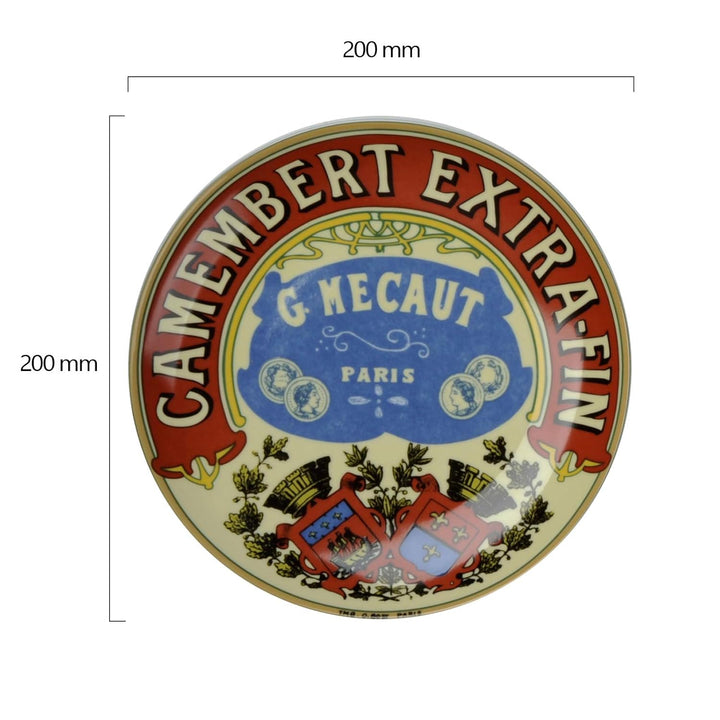 DRH Tellerset Camembert, 4 Stück