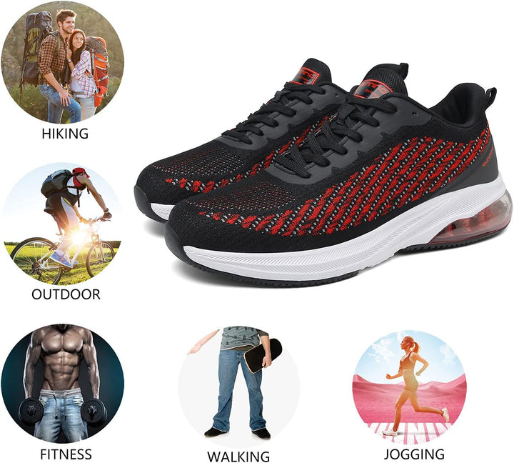 frysen Herren Damen Sportschuhe Fitness Schuhe Running Sneaker Sport Sneakers Laufschuhe Trekkingsch
