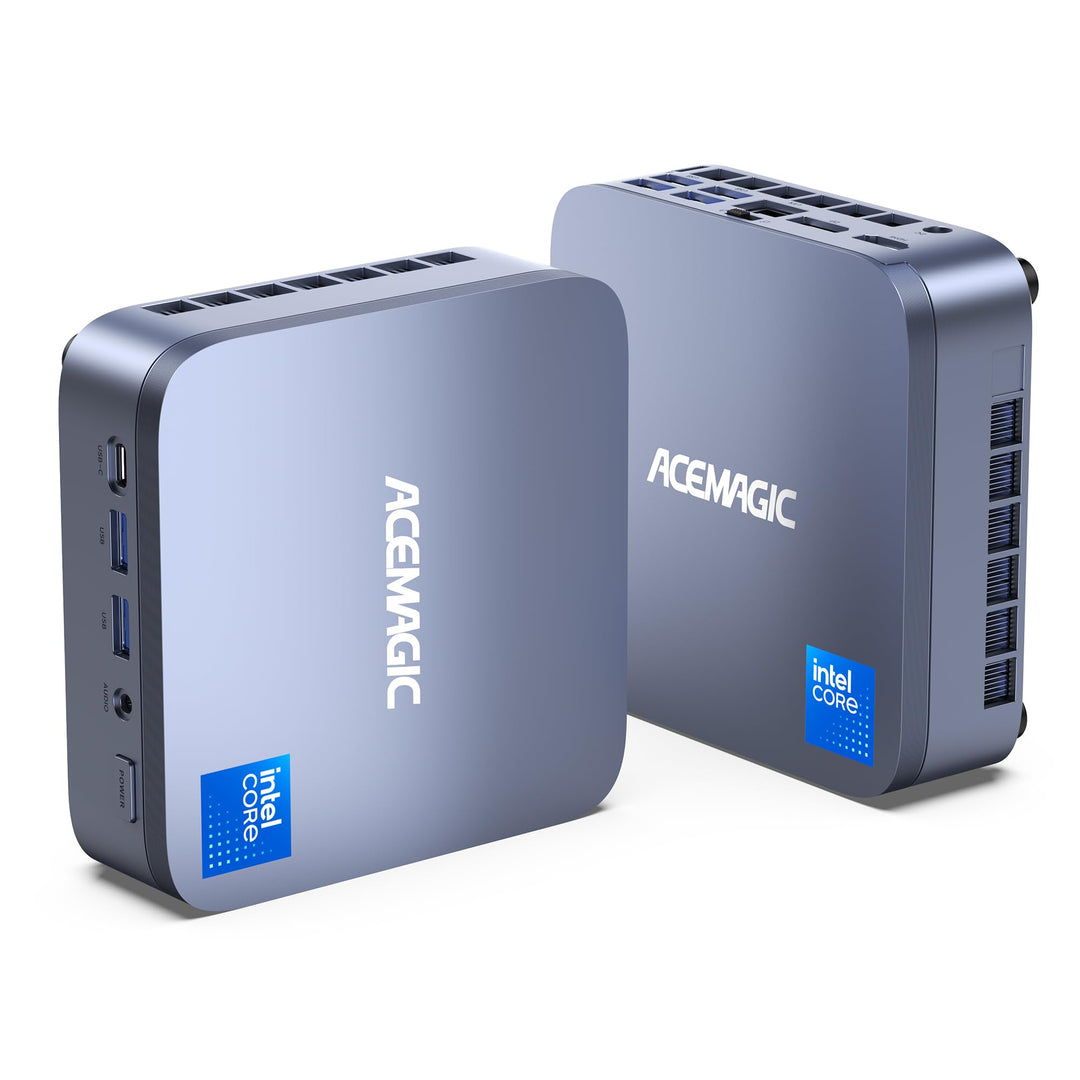 ACEMAGIC M5 Mini PC, Intel i9-14900HX (24C(8P+16E)/32T, bis zu 5.8Ghz),32GB DDR4 1TB NVME SSD Mini C