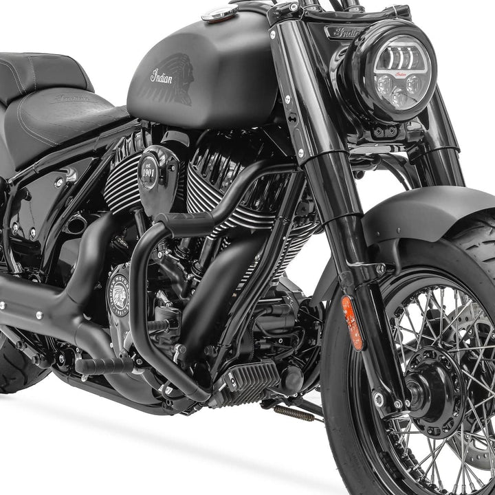 Sturzbügel Mustache für Indian Roadmaster Classic 17-18 schwarz Mitte L Indian Roadmaster Classic 17