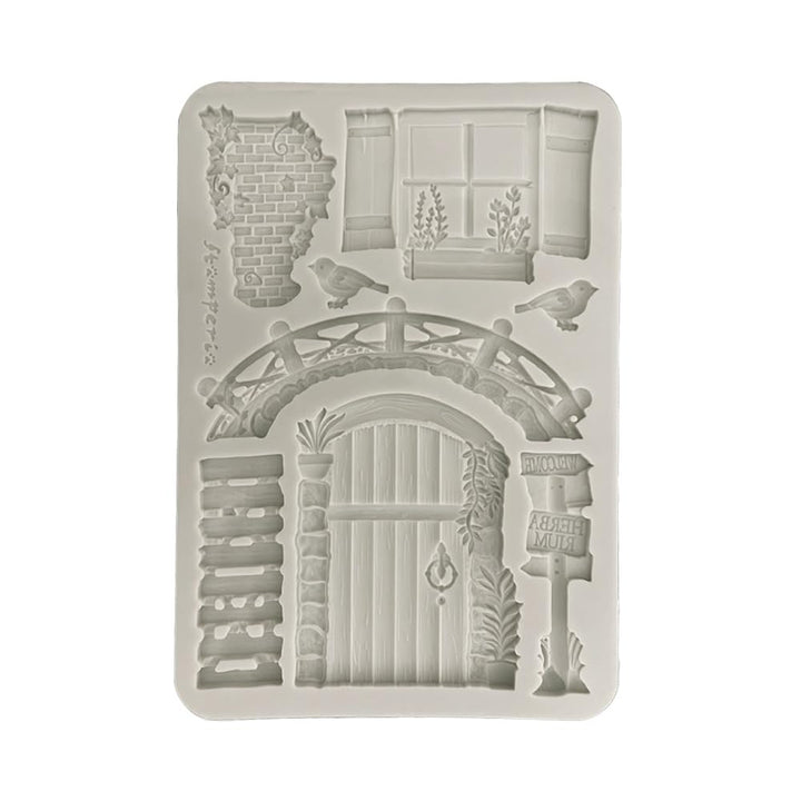 Stamperia - Silicon Mould A5 for Scrapbooks, Bullet Journals and More, Non-Stick Surface, Suitable f