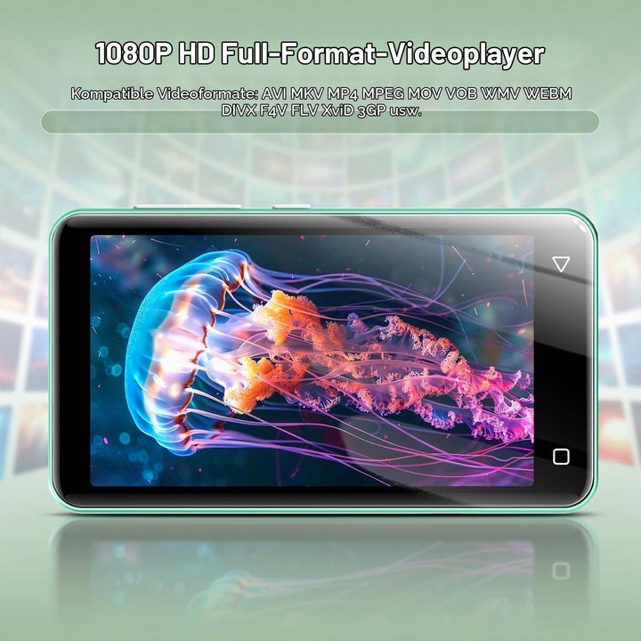 innioasis 16 GB MP3-Player mit Bluetooth und WLAN, MP3-Player, Apple Music, 4 Zoll Touchscreen, Andr