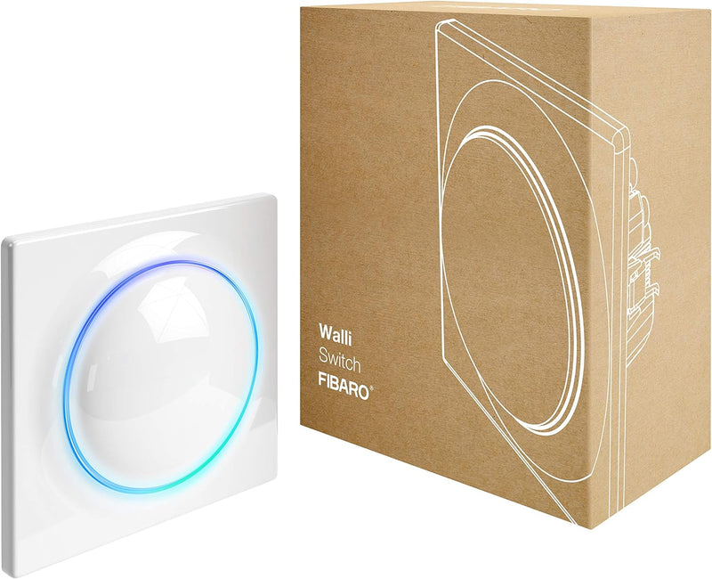 FIBARO Walli Switch / Z-Wave Plus Unterputz Relaisschalter, Drahtloser Ein-Aus-Auslöser, FGWDSEU-221