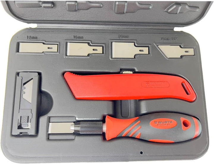 Würth Schaber- und Messer-Set 27 tlg