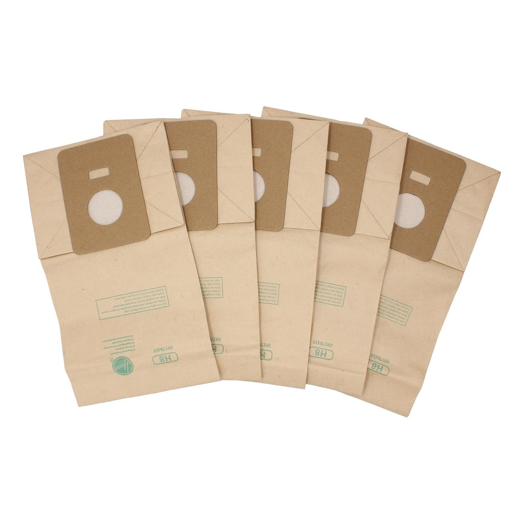 LUTH Premium Profi Parts Filterbeutel kompatibel mit Hoover H8 09178419 für Bodenstaubsauger 5stk