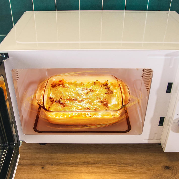 Cecotec Mikrowelle mit Grill Proclean 3020 Flatbed Mikrowelle 20 l, 700 W, 6 Stufen, 3DWave-Technolo