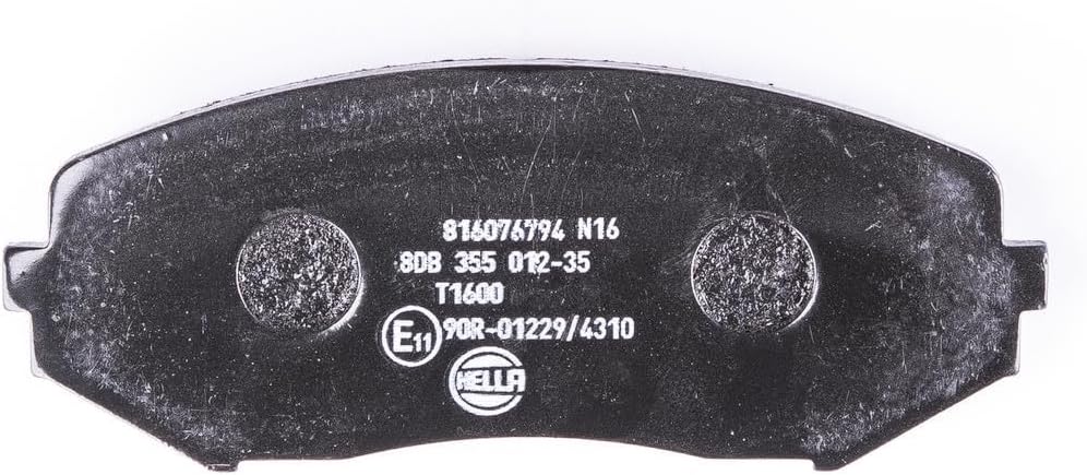 HELLA PAGID 8DB 355 012-351 Bremsbelagsatz - T1600 - Dicke/Stärke: 17mm - Bremssystem: Tokico - mit