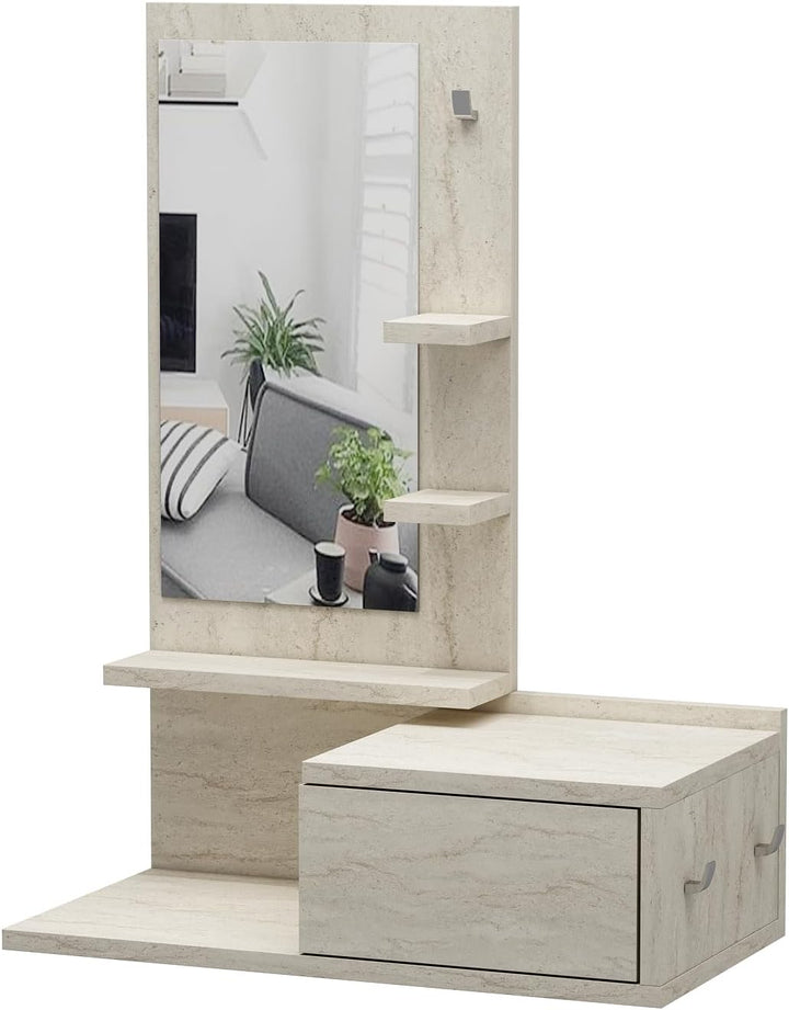 Homidea ENKI Flurmöbel hängend - Spiegelschrank - Hängeschrank - Wandschrank für den Eingangsbereich