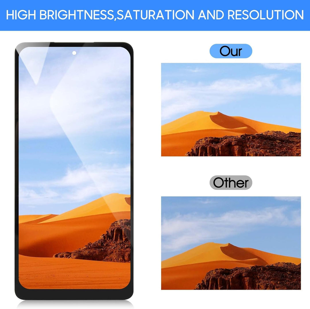 LADYSON TFT-LCD-Bildschirm für Samsung Galaxy A52s 5G A528B 6,5 Zoll Display SM-A528B SM-A528B/DS SM