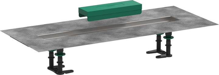 hansgrohe Installationsset 600mm RainDrain für hansgrohe Duschrinnen Fertigsets (RainDrain Rock und