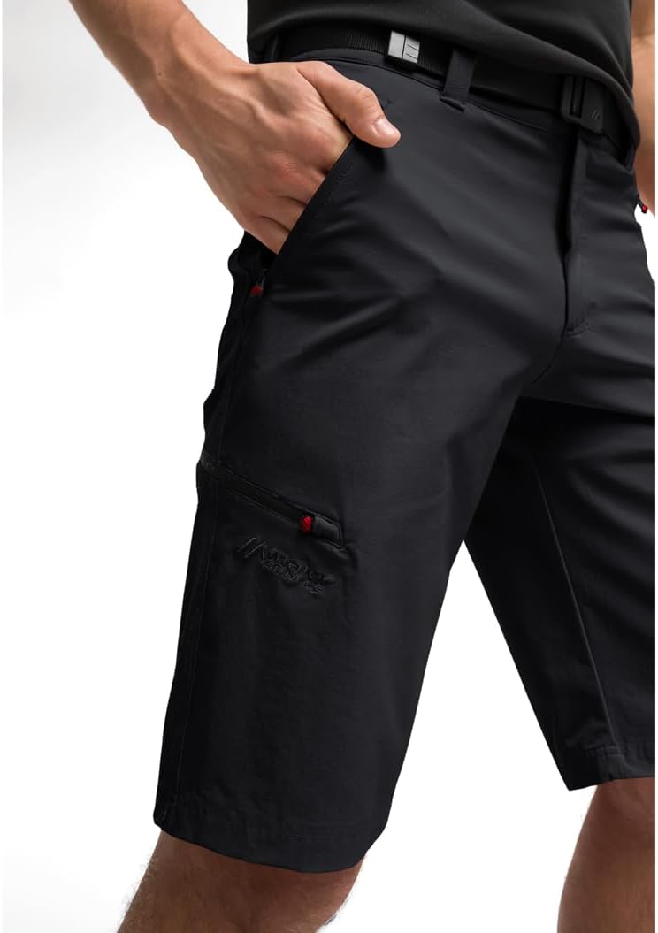 Maier Sports Nil Bermuda Men Schwarz 52, Schwarz 52