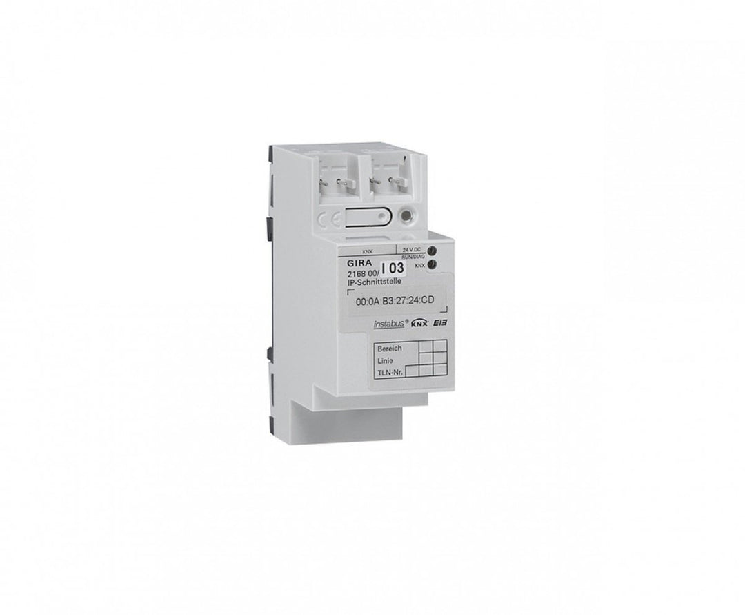 Gira 216800 IP Schnittstelle KNX Einflächenbedienung REG