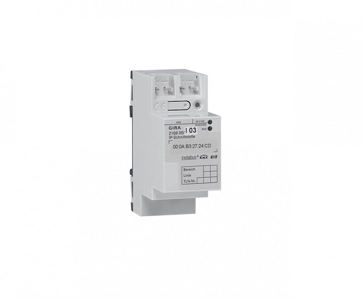 Gira 216800 IP Schnittstelle KNX Einflächenbedienung REG