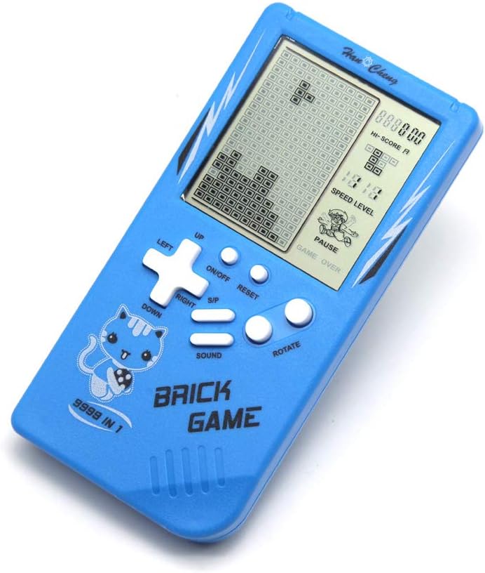 CZT Neue Grossbild-Backstein-Spielekonsole 9999 in 1 Panzer/Rennen/Schiessen/Whac-A-Mole/Pocket-Spie