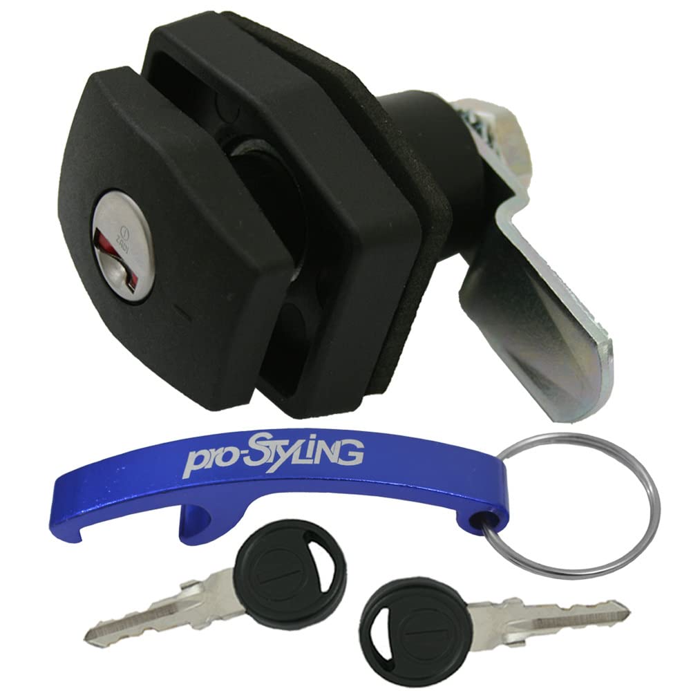 Klappenschloss Schloss Serviceklappe Gaskasten Wohnwagen Wohnmobil Caravan Boot Zadi schwarz im Set