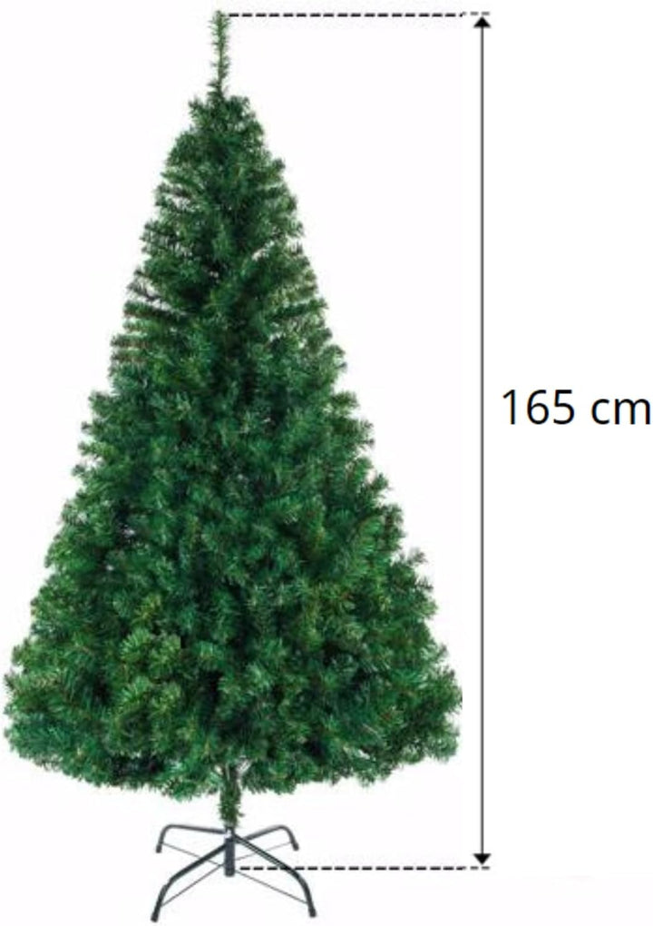 LEADZM 180/210/240cm Künstlicher Weihnachtsbaum, Tannenbaum künstlich mit Metallständer, Christbaum,
