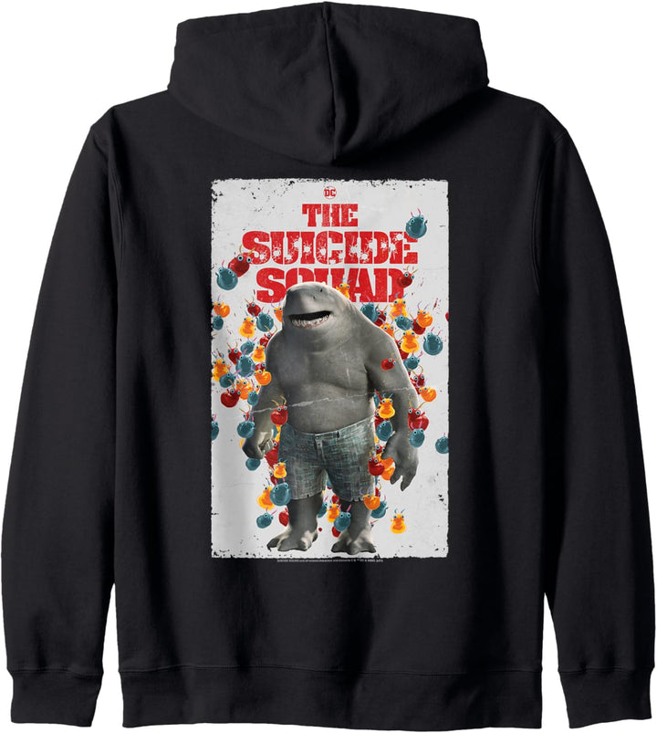 The Suicide Squad King Shark Poster Kapuzenjacke