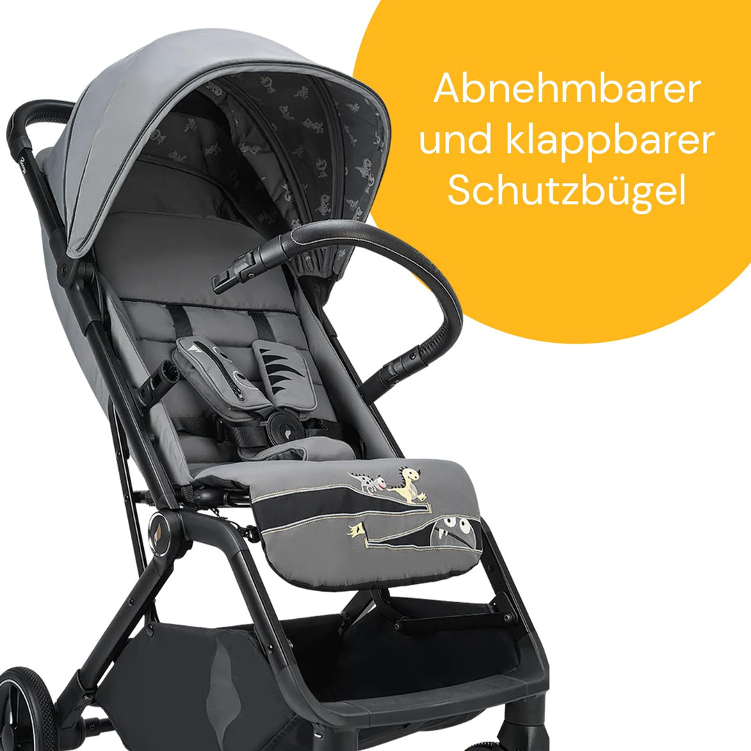 Osann Boogy 2 Kinderwagen Buggy mit Liegefunktion ab Geburt bis 22 kg - Reisebuggy inklusive Regenve