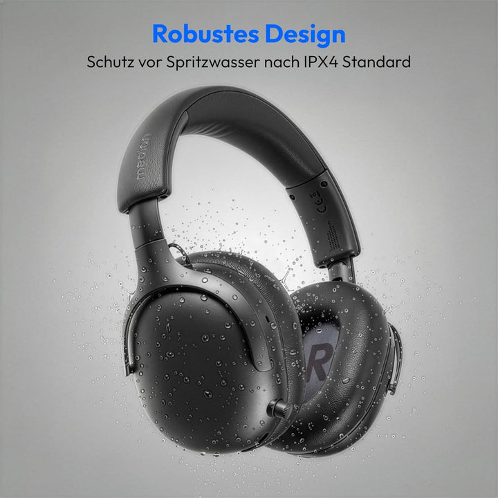 MEDION Over Ear Kopfhörer HX-1 Pro (kabellos, Hybrid Active Noise Cancelling ANC, Bluetooth 6.0, Wir