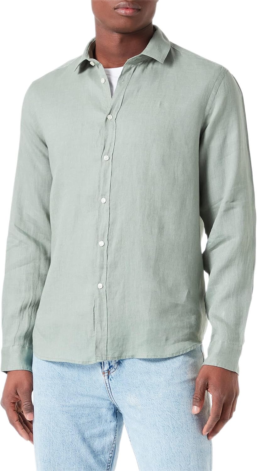 Sisley Herren Shirt XL Green 075, XL Green 075