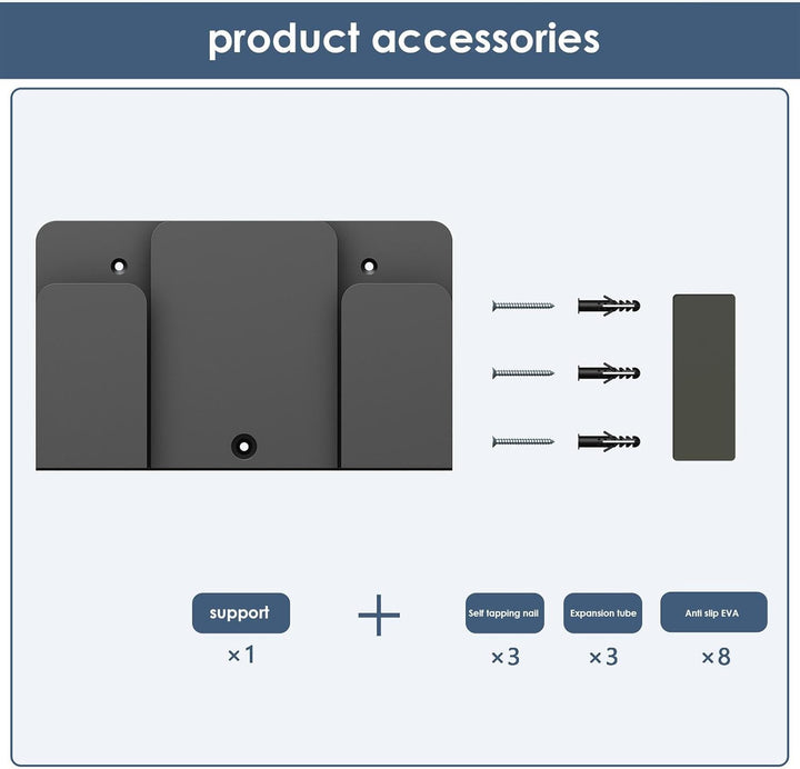 Laptop-Wandhalterung – Metall-Computertastaturhalter an der Wand – Kabelbox-Halterung, Laptop-Halter