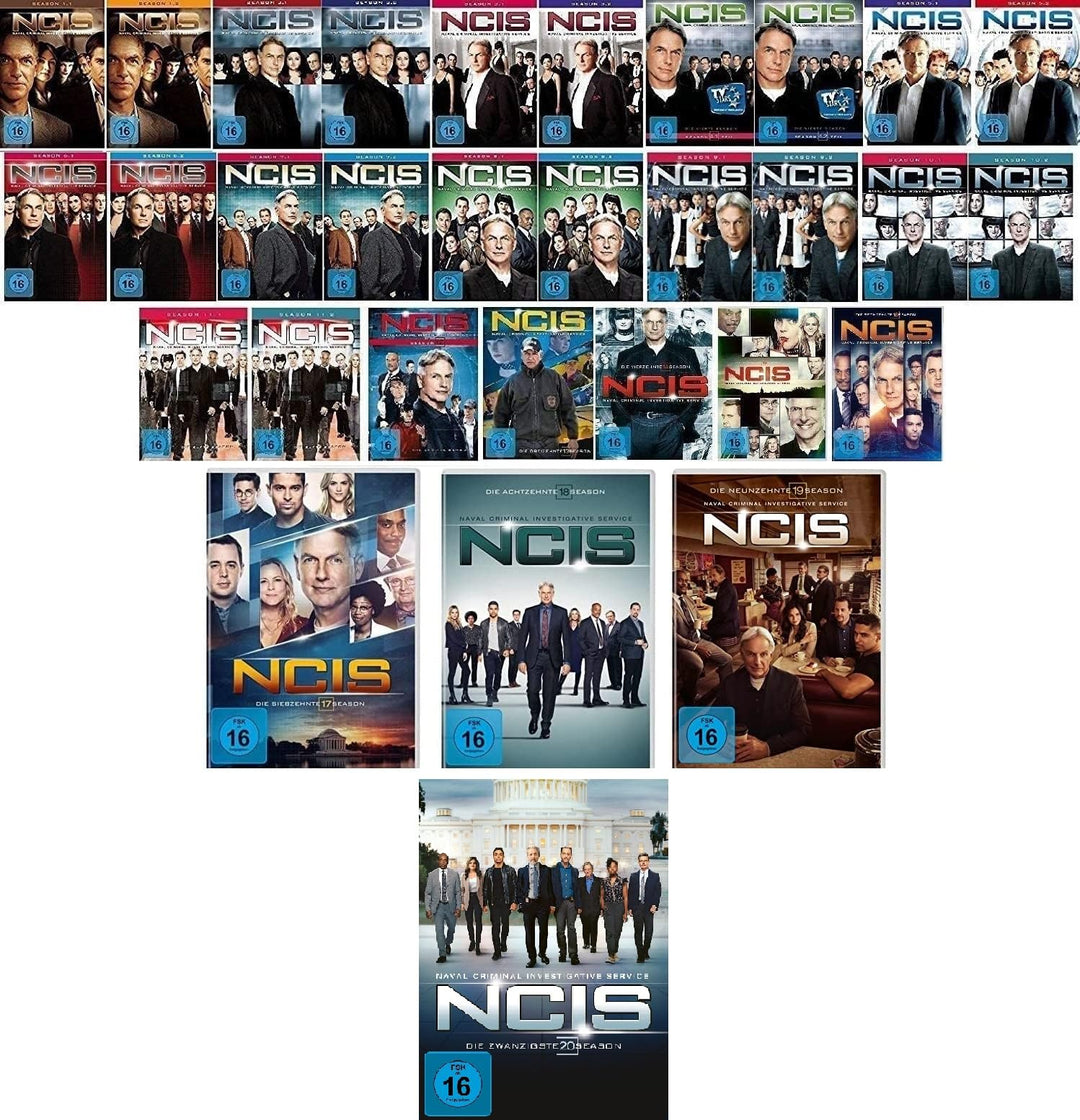 Navy CIS / NCIS Staffel 1 bis 20 (1.1 - 11.2 + 12 + 13 +14 +15+16+17+18+19+20) im Set - Deutsche Ori