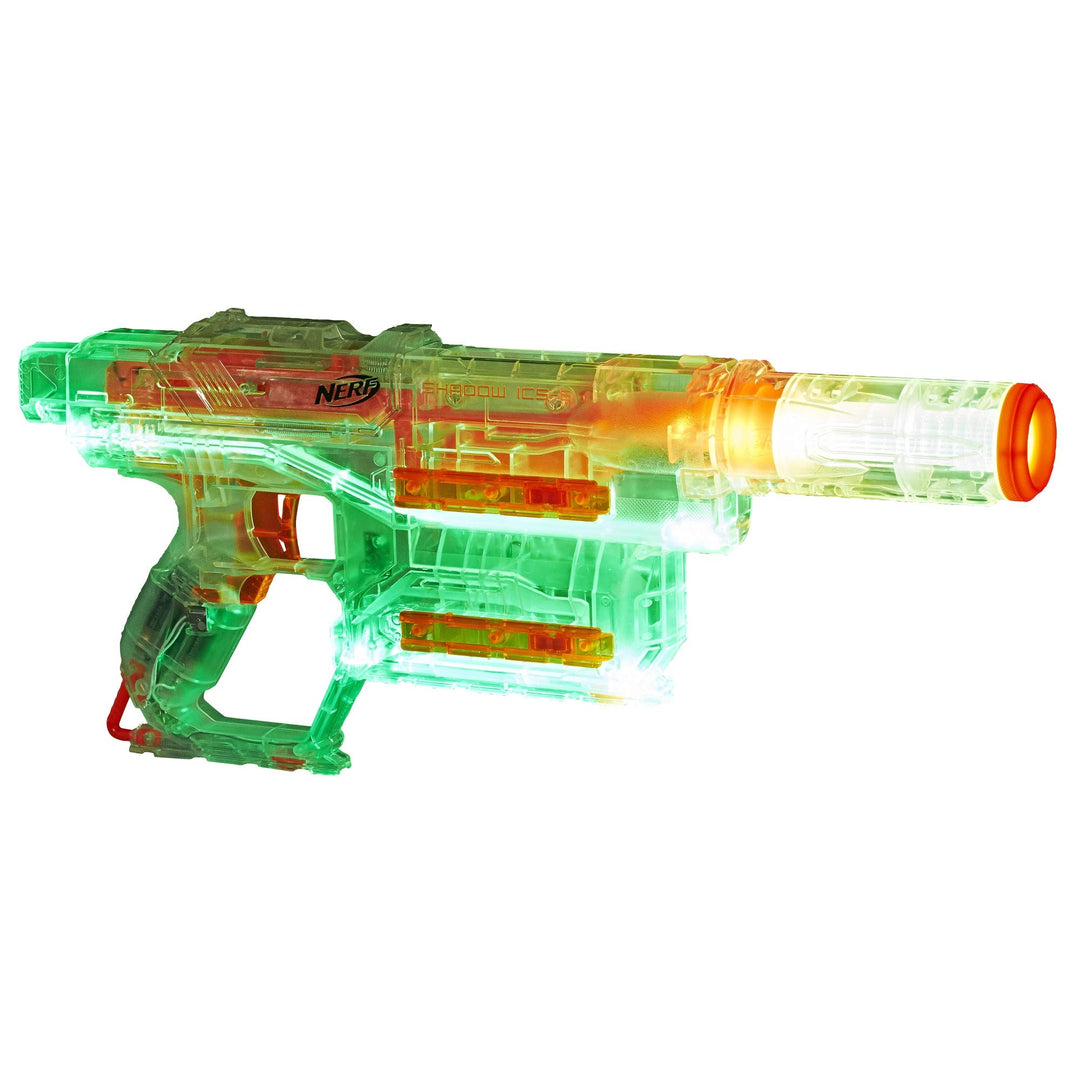 NERF Hasbro E2655EU4 N-Strike Modulus Ghost Ops Shadow ICS-6, Spielzeugblaster mit Tarn-oder Lichtmo