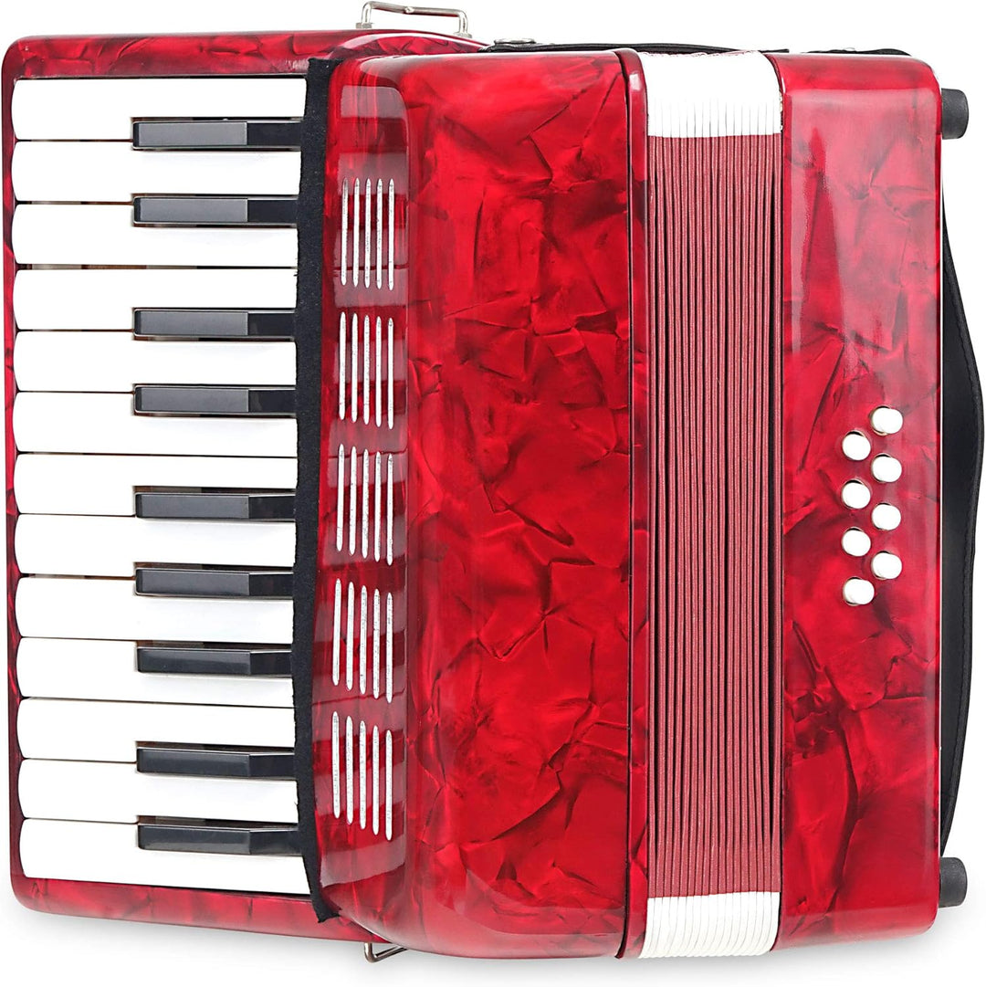 Classic Cantabile Secondo Junior 8-Bass Akkordeon (22 Diskanttasten, 8-Basstasten, inkl. Tragerrieme
