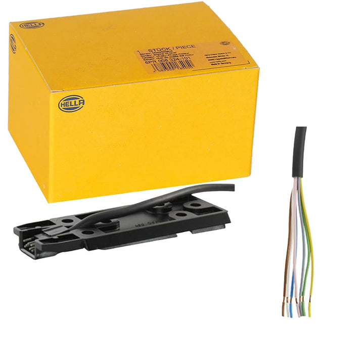 HELLA - Trägerplatte, Aussenspiegel - Kabel: 4000mm - 7-polig - beidseitig - 9BP 501 238-012