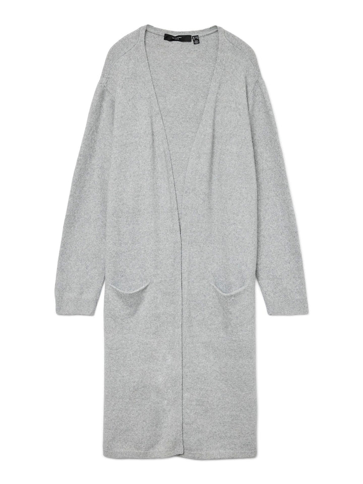 VERO MODA Female Strickjacke VMDOFFY Strickjacke XS Light Grey Melange, XS Light Grey Melange
