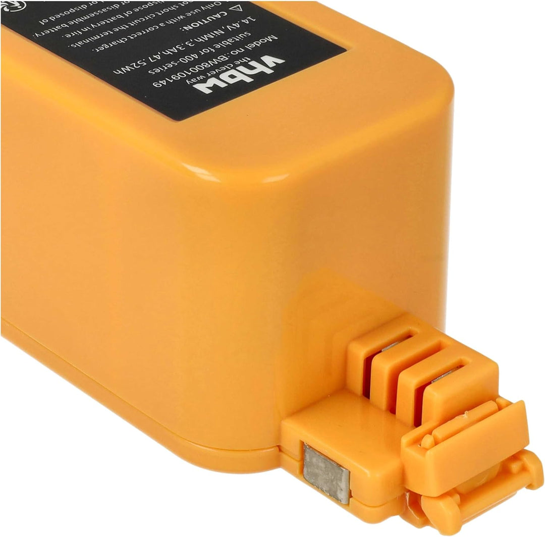 vhbw Akku kompatibel mit iRobot iTouchless AV002A, AV001A Staubsauger (3300 mAh, 14,4 V, NiMH)