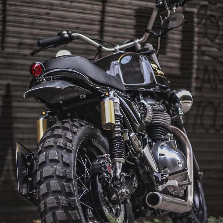 BREDUXSER Motorrad Rücklicht LED Bremsrücklicht Universal für Street Bike Chopper Bobber Cafe Racer