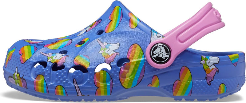Crocs Baya Clogs – Unisex Clogs für Kinder – Wasserfreundlich und schnell trocknend 19/20 EU Lapis M