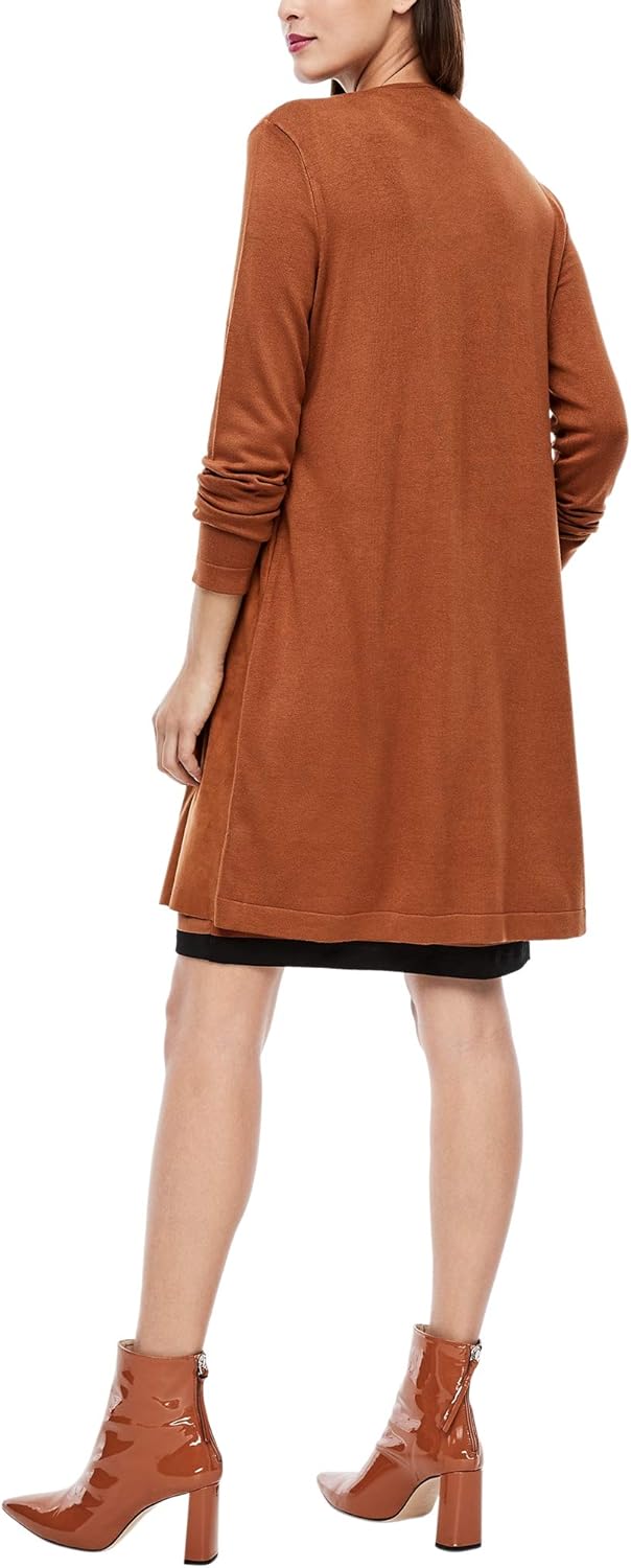 s.Oliver BLACK LABEL Damen Pullover, 48 Brown