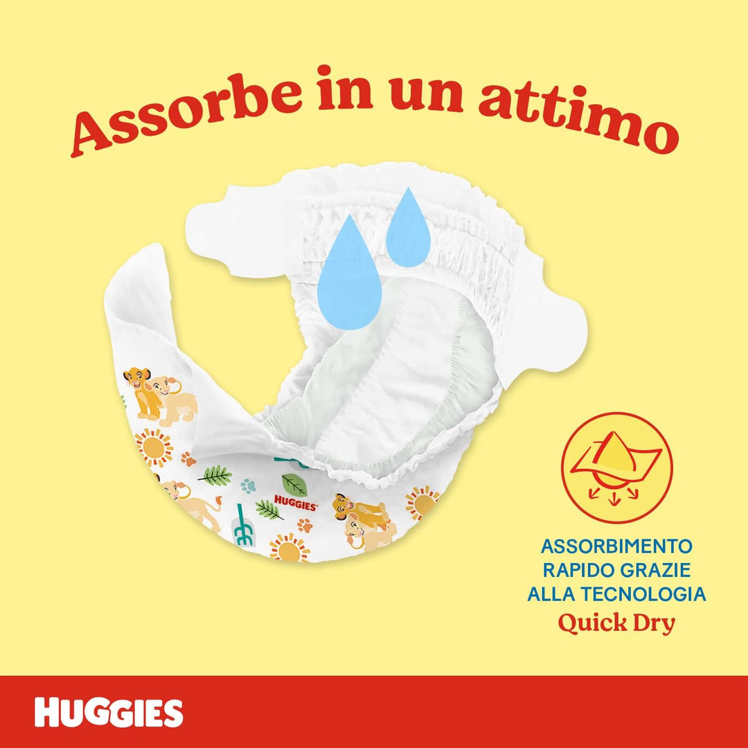 Huggies Unistar Windeln, Grösse 3 (4-8 kg), 72 Windeln Taglia 3 72 Pannolini, Taglia 3 72 Pannolini