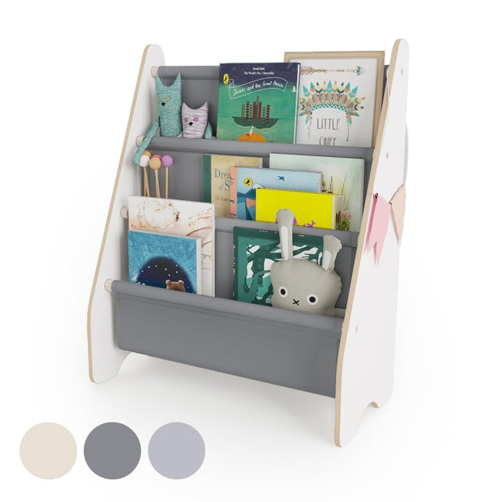 MAMOI® Bücherregal für Kinder, Bücherkiste für kinderzimmer, Book Shelf, Buchregal, Wandregal kinder