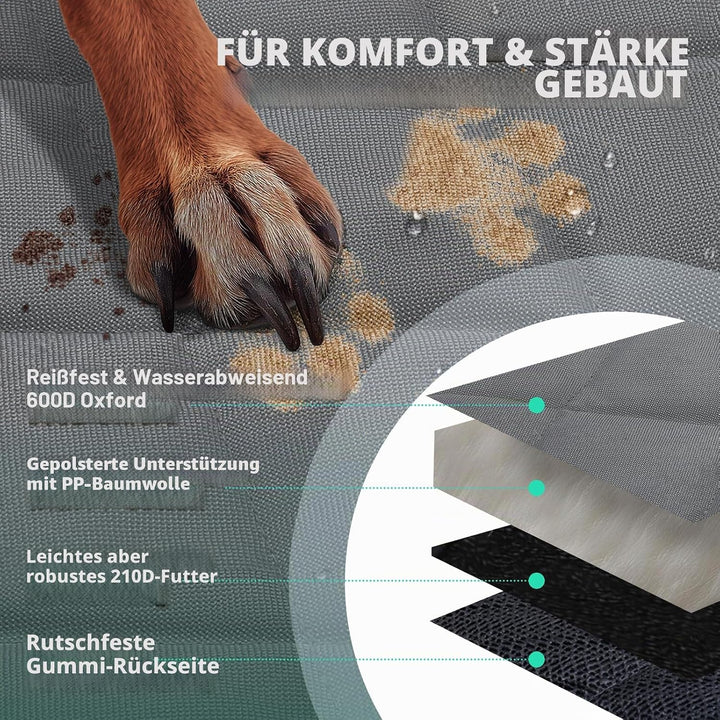 VIVAGLORY Sitzbezug Auto Vordersitze Seatflex Hundedecke Auto Vordersitz, Hundedecke Vordersitz Vord