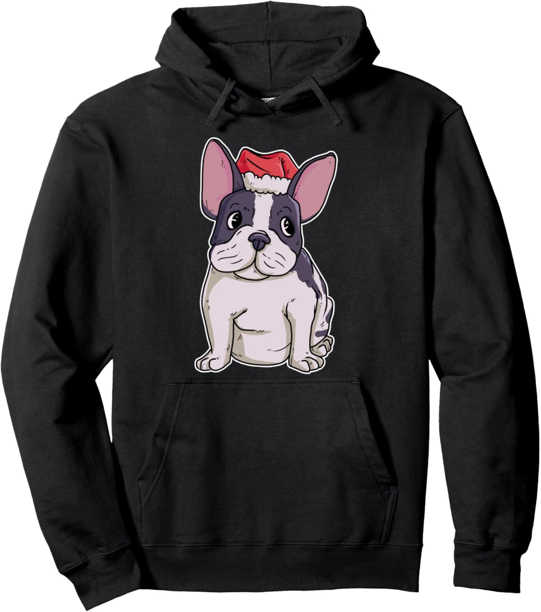 Weihnachtsoutfit Weihnachten Geschenk Französische Bulldogge Pullover Hoodie