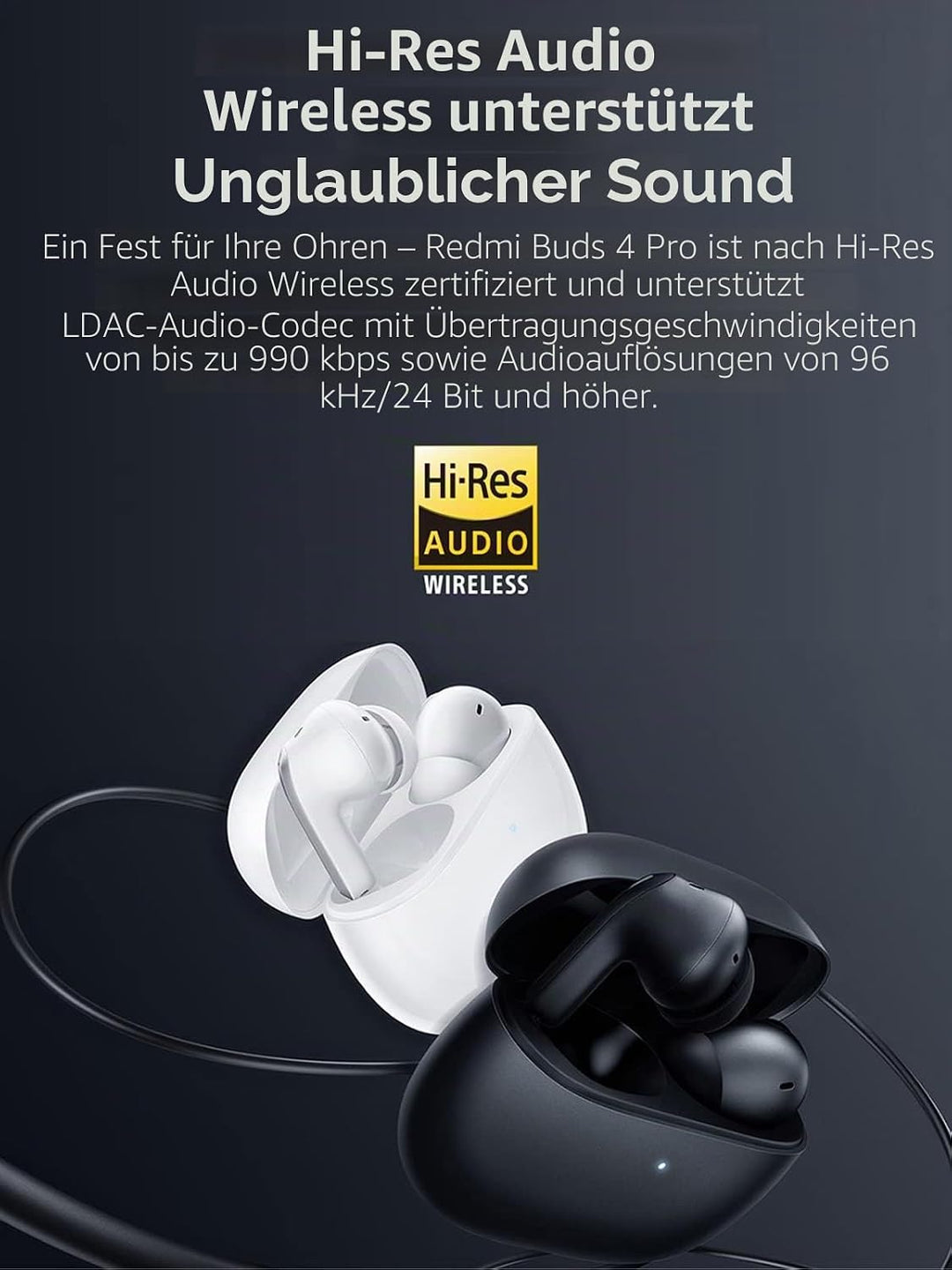 Xiaomi Redmi Buds 4 Pro Headset True Wireless Stereo (TWS) In-Ear Calls/Music Bluetooth White
